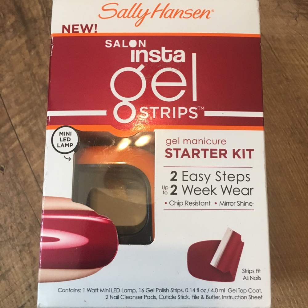 Sally Hansen Insta Gel Starter kit wine not color